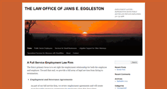 Desktop Screenshot of jegglestonlaw.com